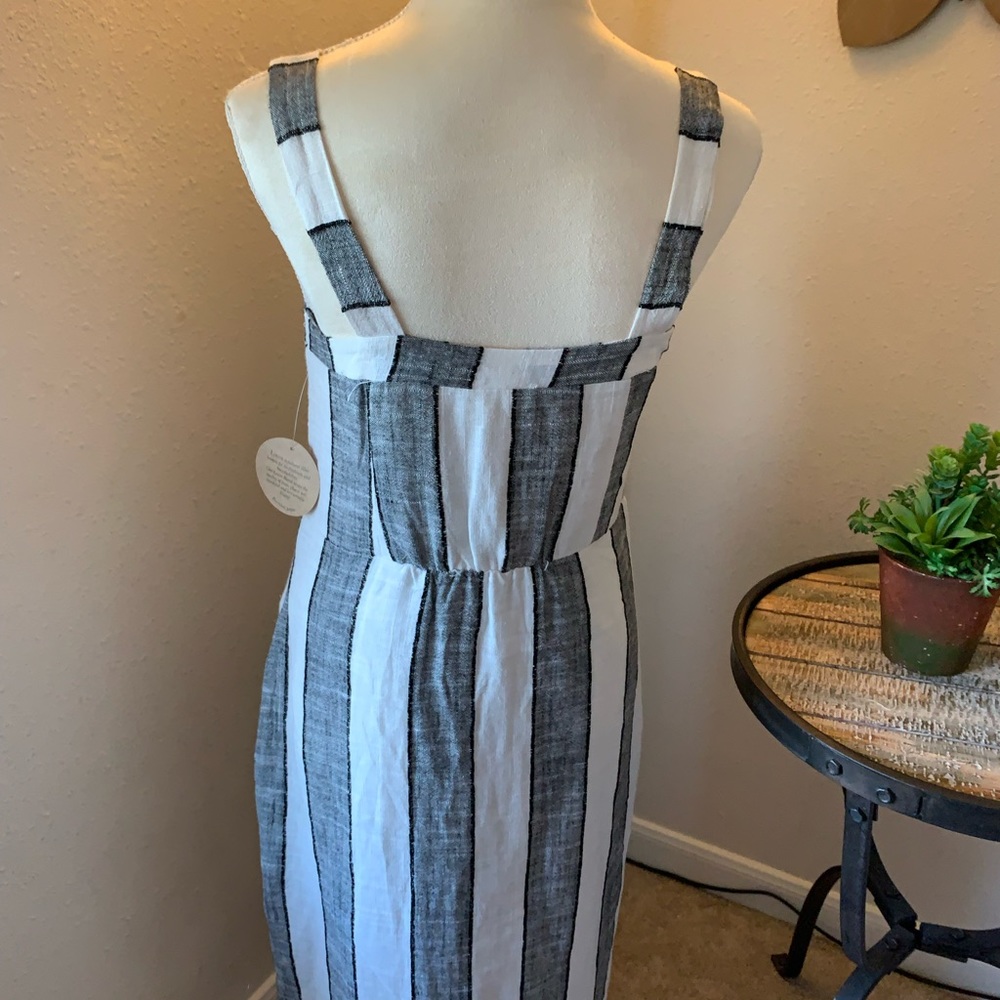 URBAN ROMANTICS - NWT Black and White fitted classy sundress - Picture 10 of 11